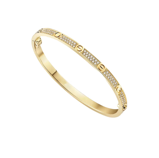 14k Yellow Gold Love Bracelet/Small
